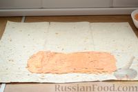 Фото приготовления рецепта: Домашняя шаурма с курицей - шаг №11