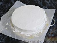 Фото приготовления рецепта: Блинный торт со сметанным кремом - шаг №15