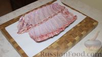 Фото приготовления рецепта: Копчёные свиные рёбрышки - шаг №1