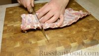 Фото приготовления рецепта: Копчёные свиные рёбрышки - шаг №2
