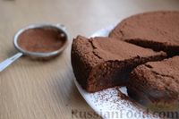 Фото приготовления рецепта: Итальянский шоколадный торт "Капрезе" - шаг №15
