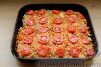 Фото приготовления рецепта: Пангасиус, запеченный с овощами - шаг №10