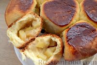 Фото к рецепту: Творожные пирожки с яблоками (в мультиварке)