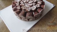 Фото приготовления рецепта: Блинный торт "Пломбир в шоколаде" - шаг №21