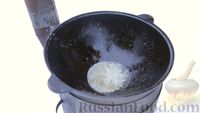 Фото приготовления рецепта: Чкмерули (курица по-грузински) на костре - шаг №8