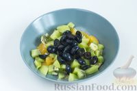 Фото приготовления рецепта: Фруктовый салат с яблоками, грушами и киви - шаг №3