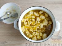 Фото приготовления рецепта: Куриный суп с клёцками - шаг №12