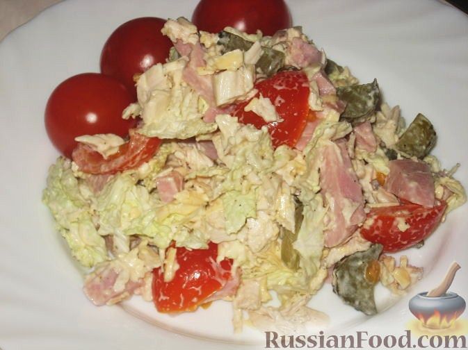 Простой и вкусный салат с мясом и свежими овощами. Как приготовить овощной салат с говядиной