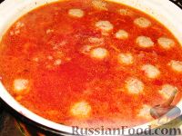 Фото приготовления рецепта: Сибирский борщ с фрикадельками - шаг №6