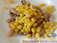Фото приготовления рецепта: Рис с беконом, замороженными овощами и яйцом, в микроволновке - шаг №18