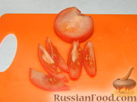 Фото приготовления рецепта: Салат из крабовых палочек "Кайфовый" - шаг №3