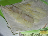Фото приготовления рецепта: Роллы по-русски - шаг №8