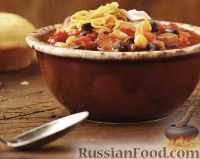 Фото к рецепту: Овощное рагу с фасолью и кукурузой