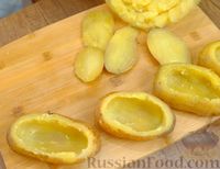 Фото приготовления рецепта: Фаршированный картофель, запечённый в духовке - шаг №5