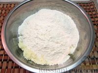 Фото приготовления рецепта: Песочное печенье с джемом - шаг №6