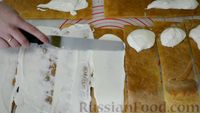 Фото приготовления рецепта: Торт "Медовик" с вертикальными коржами - шаг №10