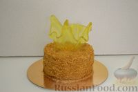 Фото приготовления рецепта: Торт "Медовик" с вертикальными коржами - шаг №15