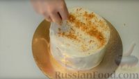 Фото приготовления рецепта: Торт "Медовик" с вертикальными коржами - шаг №14
