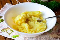 Фото приготовления рецепта: "Звезды" из сосисок и картофельного пюре - шаг №3