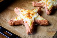 Фото приготовления рецепта: "Звезды" из сосисок и картофельного пюре - шаг №14