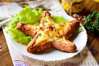 Фото приготовления рецепта: "Звезды" из сосисок и картофельного пюре - шаг №15