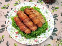 Фото приготовления рецепта: Маринованные кабачки с чесноком и укропом (на зиму) - шаг №3