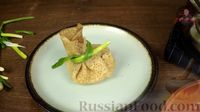Фото приготовления рецепта: Ажурные блинчики-мешочки с начинкой из картофеля и бекона - шаг №16