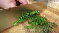 Фото приготовления рецепта: Гречаники с начинкой из яиц и зелени - шаг №7
