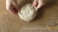 Фото приготовления рецепта: Постные вареники с картофельно-капустной начинкой - шаг №3