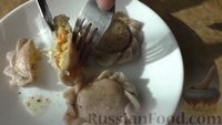 Фото приготовления рецепта: Постные вареники с картофельно-капустной начинкой - шаг №10