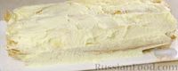 Фото приготовления рецепта: Ленивый торт "Наполеон" (без раскатки коржей) - шаг №16