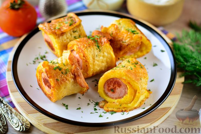 Сосиски для пикника с картофелем и сыром