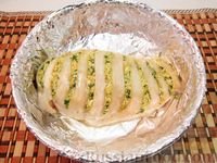 Фото приготовления рецепта: Пирог из лаваша с начинкой из мясного фарша и капусты - шаг №5