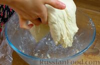 Фото приготовления рецепта: Чиабатта (хлеб без замеса) в домашних условиях - шаг №5