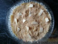 Фото приготовления рецепта: Запеканка из макарон с сыром, ветчиной и соусом бешамель - шаг №21