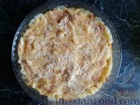 Фото приготовления рецепта: Запеканка из макарон с сыром, ветчиной и соусом бешамель - шаг №22