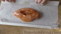 Фото приготовления рецепта: Жареная тыква в сырной панировке - шаг №8