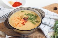 Фото к рецепту: Суп-пюре из красной чечевицы с молоком