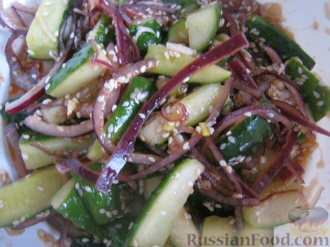 Салат из свеклы по-корейски — рецепт с фото и видео