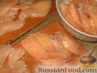 Фото приготовления рецепта: Куриный беф-строганов - шаг №3