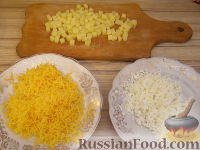 Фото приготовления рецепта: Рисовая запеканка с печенью - шаг №6