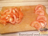 Фото приготовления рецепта: Салат из креветок - шаг №5