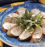 Фото к рецепту: Индюшиное филе с эстрагоном, приготовленное на гриле