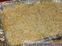 Фото приготовления рецепта: Запеканка с фаршем и макаронами под соусом "Бешамель" - шаг №15