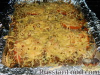 Фото приготовления рецепта: Запеканка с фаршем и макаронами под соусом "Бешамель" - шаг №20