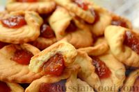 Фото приготовления рецепта: Печенье "Морские ракушки" с абрикосовым вареньем - шаг №17