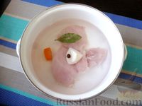 Фото приготовления рецепта: Суп из чечевицы, на курином бульоне - шаг №2