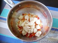 Фото приготовления рецепта: Суп из чечевицы, на курином бульоне - шаг №7