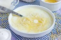 Фото приготовления рецепта: Молочный суп с вермишелью - шаг №11