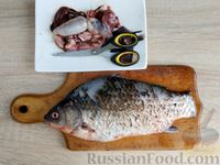 Фото приготовления рецепта: Уха из речной рыбы, с картофелем - шаг №5